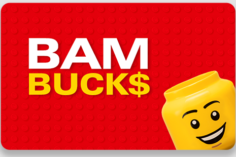BAM Bucks Digital Gift Card – LEGO® Gifts & Store Credit