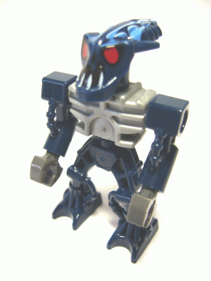 Preowned LEGO® Minifigure – BIONICLE bio013 Bionicle Mini Barraki Takadox w/Horns