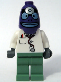 Preowned LEGO® Minifigure – SpongeBob SquarePants bob017b Bikini Bottom Emergency Room Doct