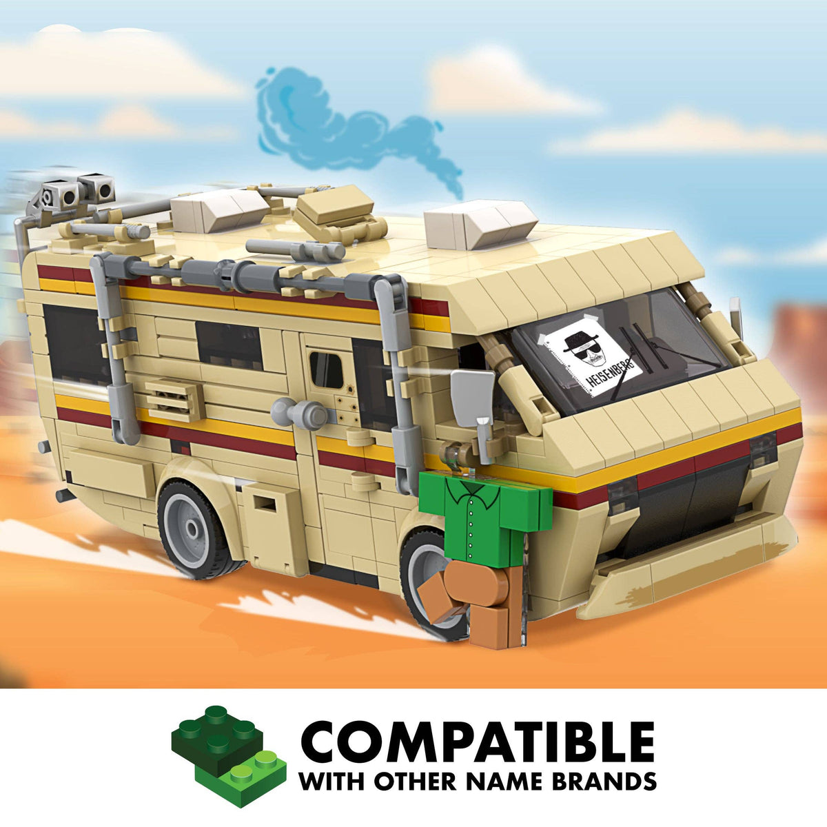 Breaking Bad Walter White's RV Building Set 477pc