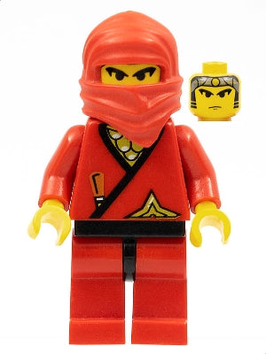 Preowned LEGO® Minifigure – Ninja cas050 Ninja Red
