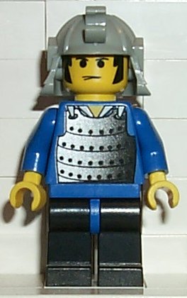 Preowned LEGO® Minifigure – Ninja cas054 Ninja Samurai Blue Old