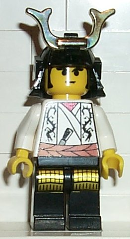 Preowned LEGO® Minifigure – Ninja cas206 Ninja Shogun White