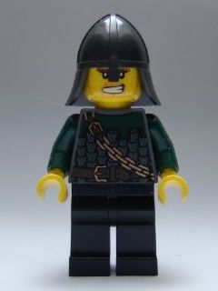 Preowned LEGO® Minifigure – Castle cas485 Kingdoms Dragon Knight Scale Mail w/Chain and Bel