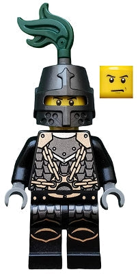 Preowned LEGO® Minifigure – Castle cas493 Kingdoms Dragon Knight Scale Mail w/Chains Helmet
