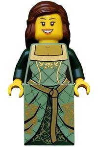 Preowned LEGO® Minifigure – Castle cas503 Kingdoms Green Princess