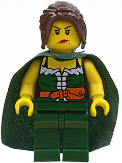 Preowned LEGO® Minifigure – Castle cas510 Kingdoms Dark Green Chess Queen