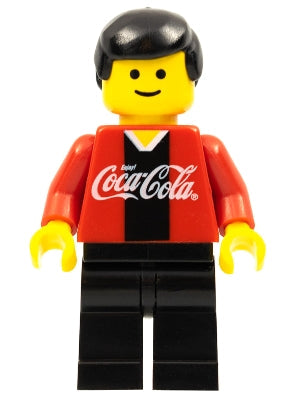Preowned LEGO® Minifigure – Sports cc4447 Soccer Player Coca-Cola Striker 2