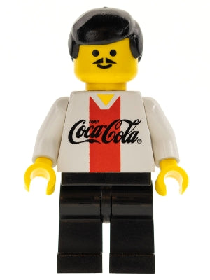 Preowned LEGO® Minifigure – Sports cc4448 Soccer Player Coca-Cola Defender 3