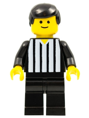 Preowned LEGO® Minifigure – Sports cc4454 Soccer Referee Coca-Cola