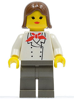 Preowned LEGO® Minifigure – Sports cc4455 Soccer Hot Dog Girl (Coca-Cola)