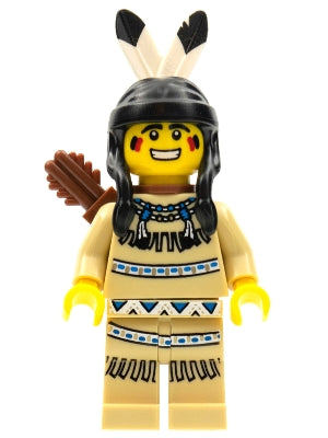 Preowned LEGO® Minifigure – Series 1 col001 Tribal Hunter Series 1