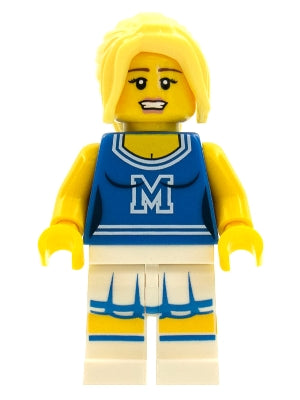 Preowned LEGO® Minifigure – Series 1 col002 Cheerleader Series 1