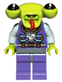 Preowned LEGO® Minifigure – col044 Space Alien Series 3