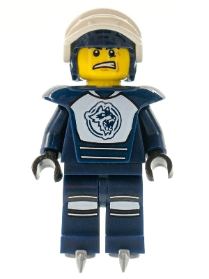 Preowned LEGO® Minifigure – col056 Hockey Player Series 4
