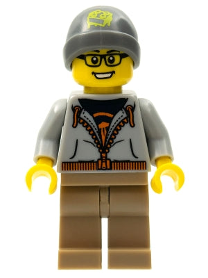 Preowned LEGO® Minifigure – col057 Street Skater Series 4