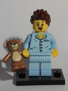LEGO® Collectible Minifigure Series 6 – col06-3 Sleepyhead set w/Stand & Acces Complete Set with Stand & Accessories