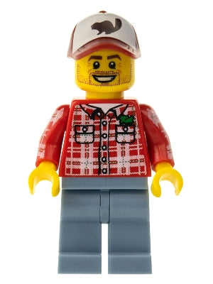 Preowned LEGO® Minifigure – col072 Lumberjack Series 5