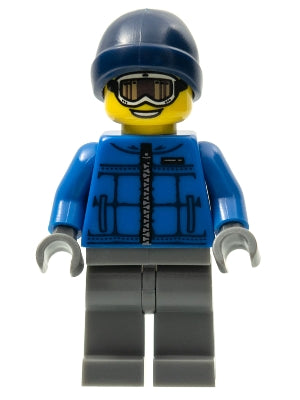 Preowned LEGO® Minifigure – col080 Snowboarder Guy Series 5
