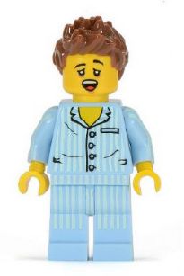 Preowned LEGO® Minifigure – col083 Sleepyhead Series 6