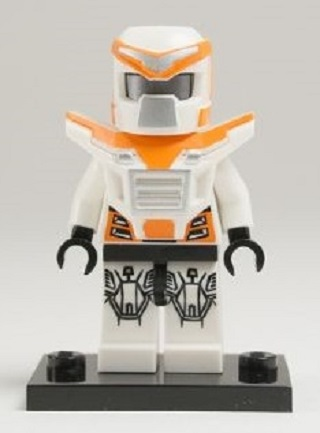 LEGO® Collectible Minifigure Series 9 – Battle Mech set w/Stand & Acces (col09-13) Complete Set with Stand & Accessories