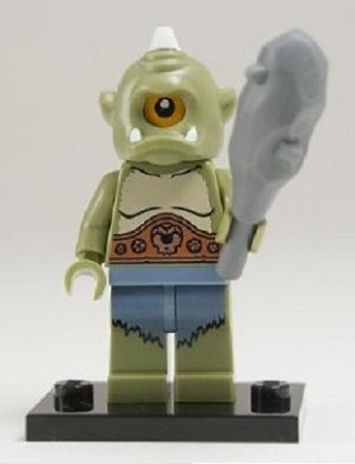 LEGO® Collectible Minifigure Series 9 – col09-2 Cyclops set w/Stand & Acces Complete Set with Stand & Accessories