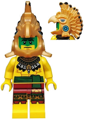 Preowned LEGO® Minifigure – col098 Aztec Warrior Series 7