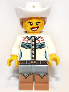 Preowned LEGO® Minifigure – col116 Cowgirl Series 8