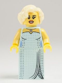 Preowned LEGO® Minifigure – col131 Hollywood Starlet Series 9
