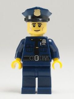 Preowned LEGO® Minifigure – col134 Policeman Series 9