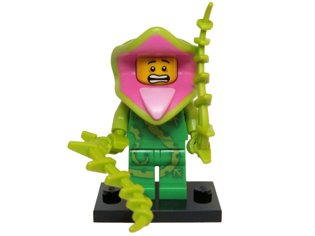 LEGO® Collectible Minifigure Series 14 – col14-5 Plant Monster set w/Stand & Acces Complete Set with Stand & Accessories