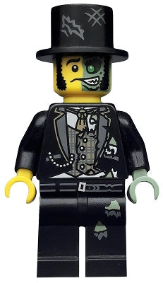 Preowned LEGO® Minifigure – col142 Mr. Good and Evil Series 9
