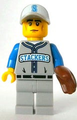 Preowned LEGO® Minifigure – Series 10 col157 Baseball Fielder Series 10