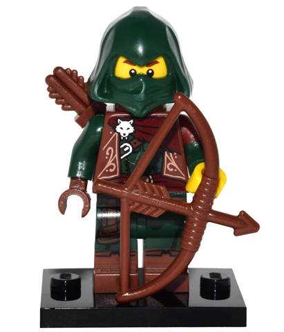 LEGO® Collectible Minifigure Series 16 – Rogue set w/Stand & Acces (col16-11) Complete Set with Stand & Accessories