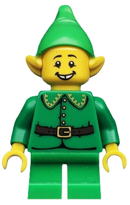 Preowned LEGO® Minifigure – col169 Holiday Elf Series 11