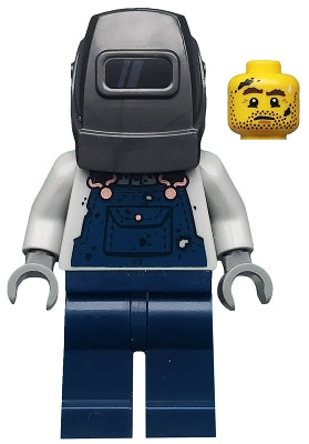 Preowned LEGO® Minifigure – col172 Welder Series 11