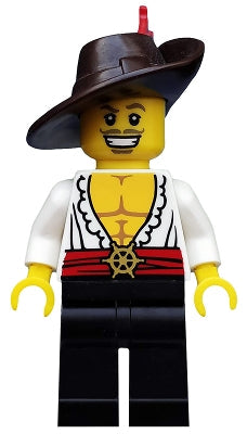 Preowned LEGO® Minifigure – col191 Swashbuckler Series 12