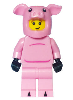Preowned LEGO® Minifigure – col192 Piggy Guy Series 12
