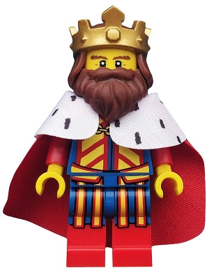 Preowned LEGO® Minifigure – col195 Classic King Series 13