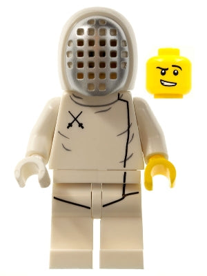 Preowned LEGO® Minifigure – col205 Fencer Series 13