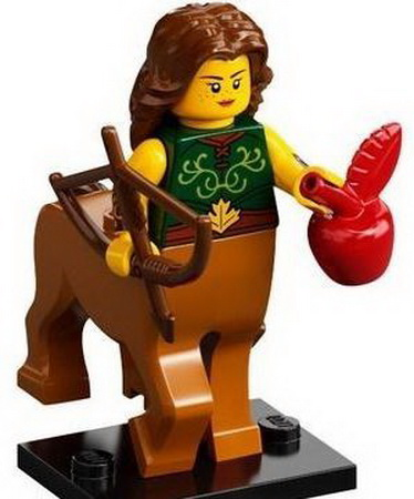 LEGO® Collectible Minifigure Series 21 – col21-6 Centaur Warrior set w/Stand & Acces Complete Set with Stand & Accessories