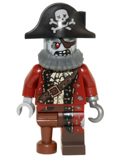 Preowned LEGO® Minifigure – col212 Zombie Pirate Series 14
