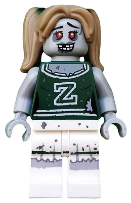 Preowned LEGO® Minifigure – col218 Zombie Cheerleader Series 14