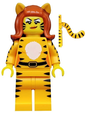 Preowned LEGO® Minifigure – col219 Tiger Woman Series 14