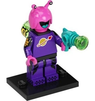 LEGO® Collectible Minifigure Series 22 – Space Creature set w/Stand & Acces (col22-11) Complete Set with Stand & Accessories