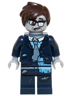 Preowned LEGO® Minifigure – col223 Zombie Businessman Series 14