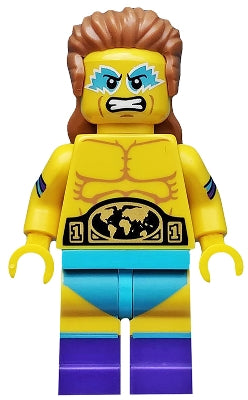 Preowned LEGO® Minifigure – col241 Wrestling Champion Series 15