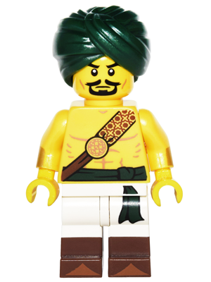 Preowned LEGO® Minifigure – col245 Desert Warrior Series 16