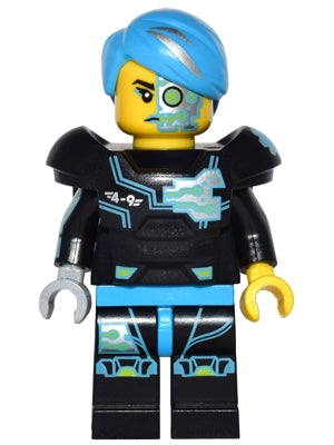 Preowned LEGO® Minifigure – col246 Cyborg Series 16