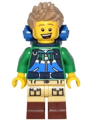 Preowned LEGO® Minifigure – col249 Hiker Series 16